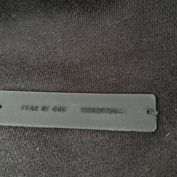 Essentials brand heavy cotton hoodie Adult S shimmer logo. Like New! - Picture 6 of 9